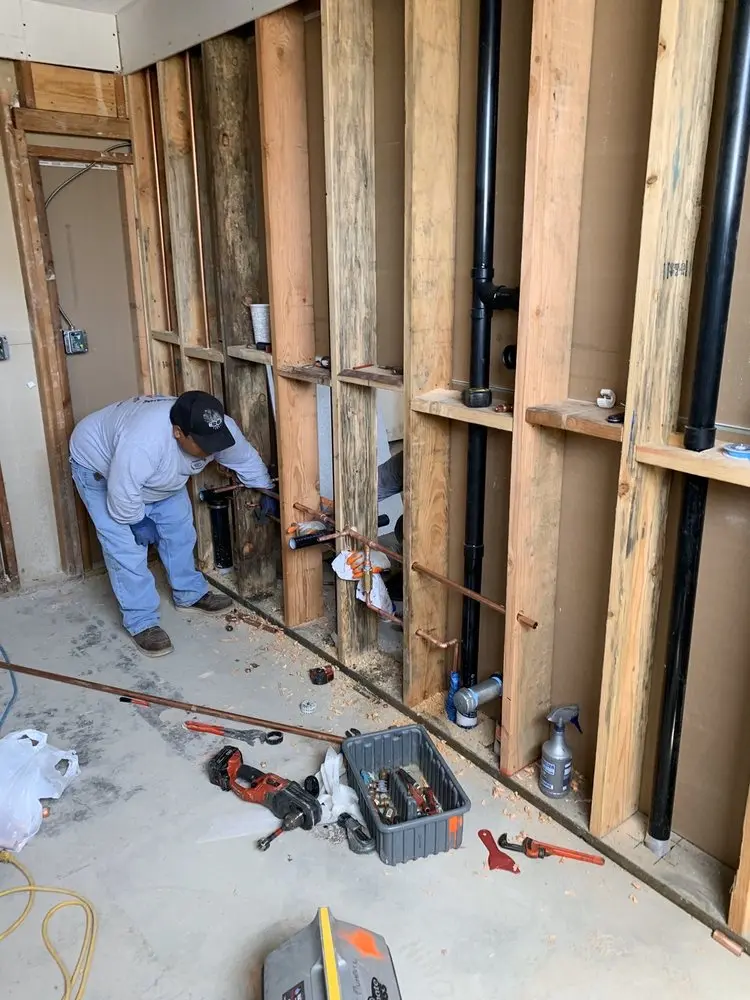 Commercial rough-in plumbing for Gas Line Repair in Avalon Park